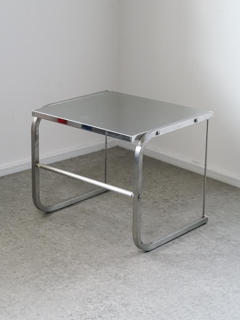 vintage ステンレス サイドテーブル 無機質 モダン ミッドセンチュリー