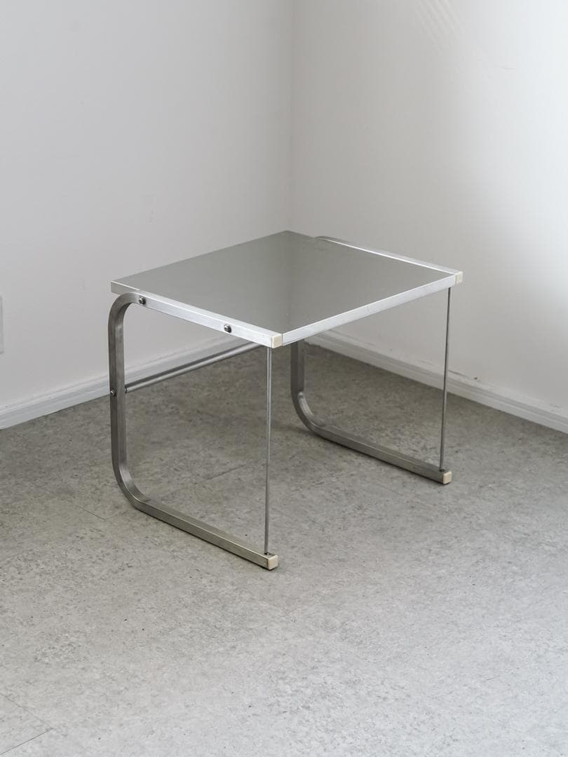 vintage ステンレス サイドテーブル 無機質 モダン ミッドセンチュリー