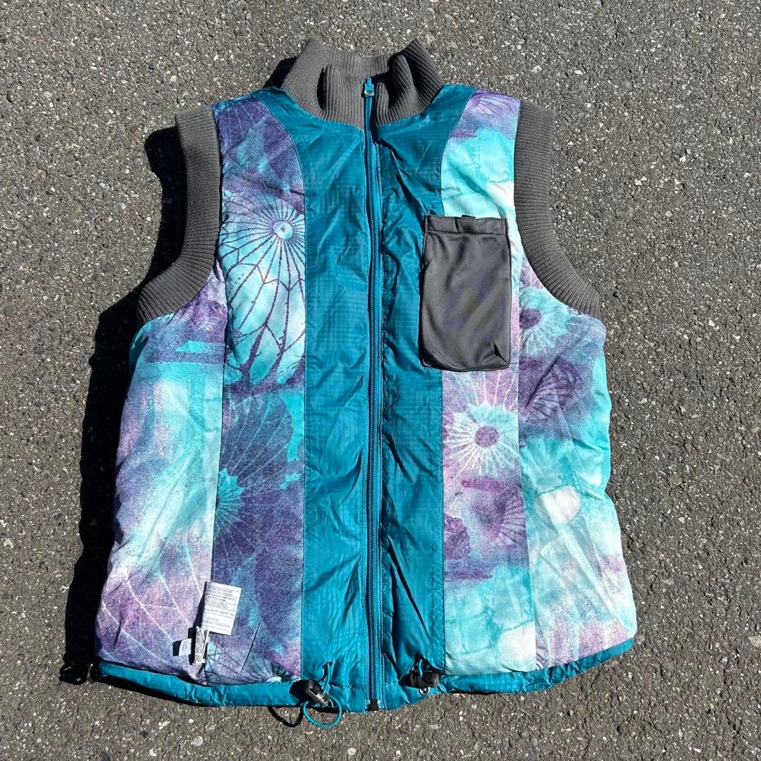 ジャケット・アウター OAKLEY reversible nylon down vest y2k