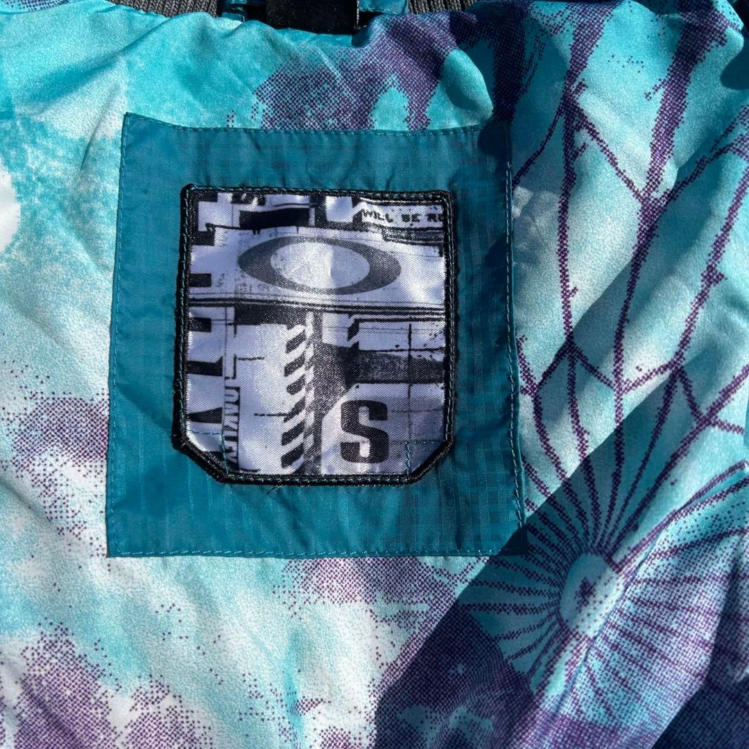 ジャケット・アウター OAKLEY reversible nylon down vest y2k