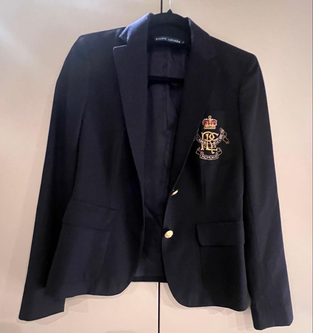 RALPH LAUREN　ラルフローレン ブレザー　紺ジャケット