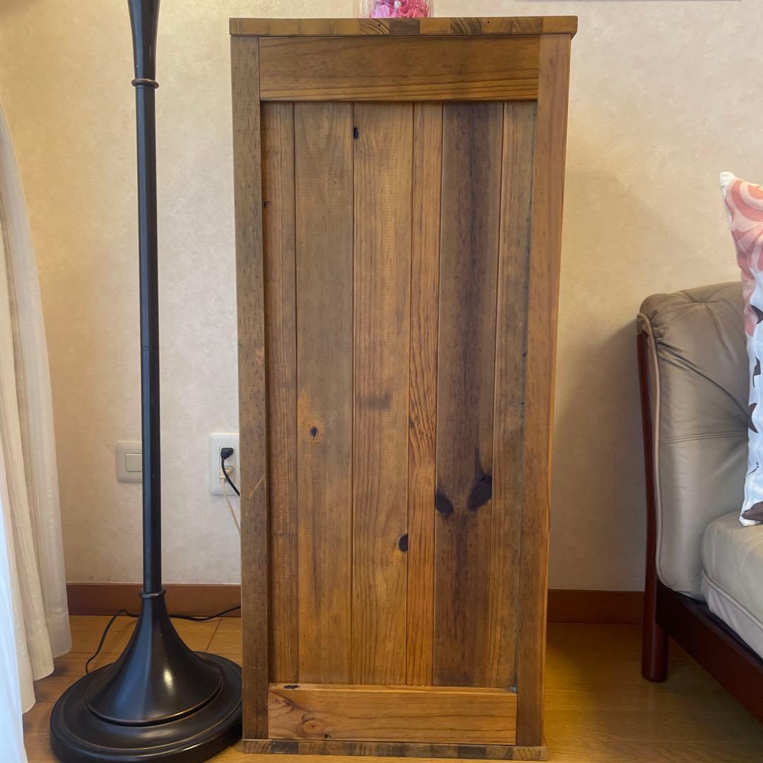 木製 12段チェスト ライトブラウン