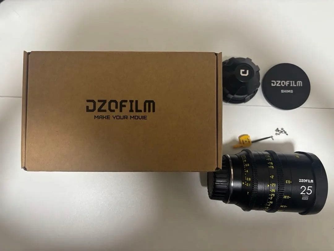 DZOFILM VESPID PRIME 25mm T2.1 +PLアダプター