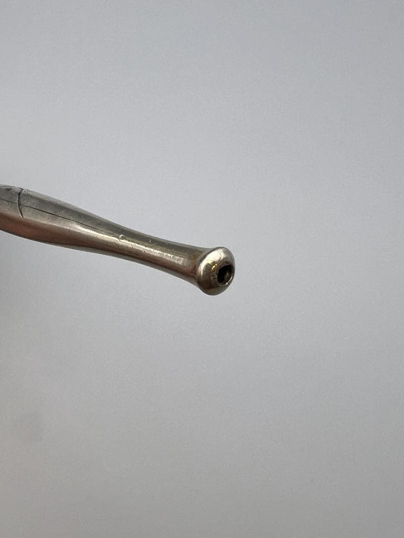 【海】純銀煙管　村田　風景図　キセル　銀細工　アンティーク　重量約27.8g