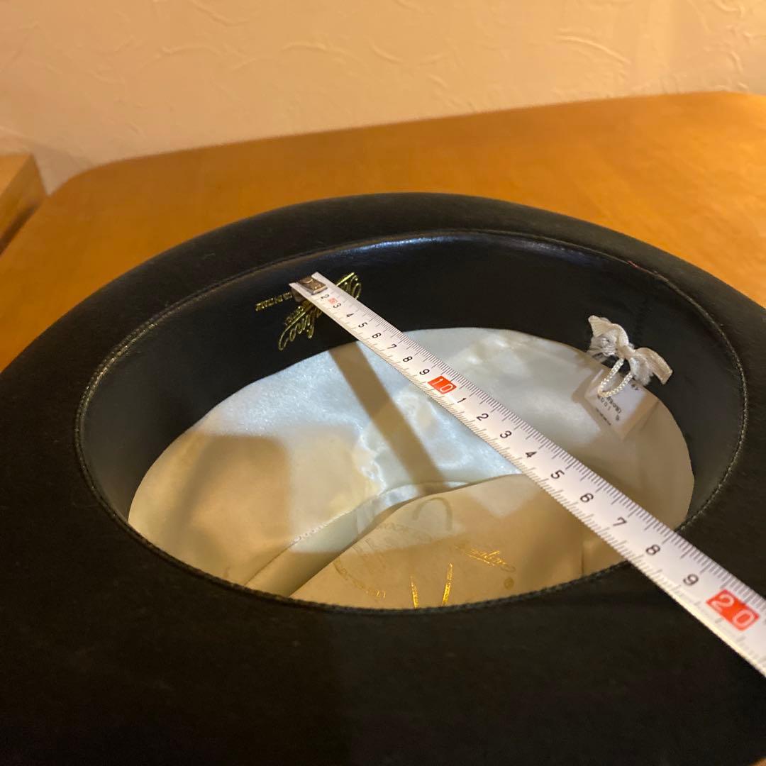 Borsalinoハット　ファーフェルト中折れ帽