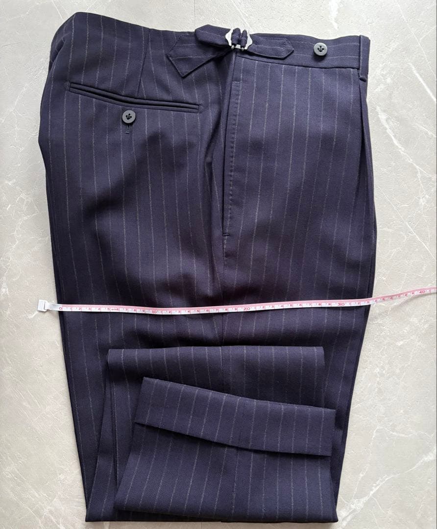 UNITED ARROWS SOVEREIGN チョークストライプ スーツ