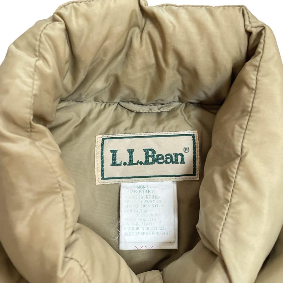 L.L.Bean　90s ダウンベスト　古着　韓国製　S ヴィンテージ