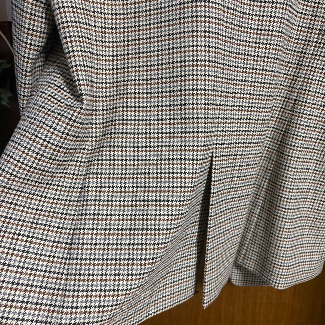 23区　杏さん着用ガンクラブチェックストレッチ ジャケット　サイズ40