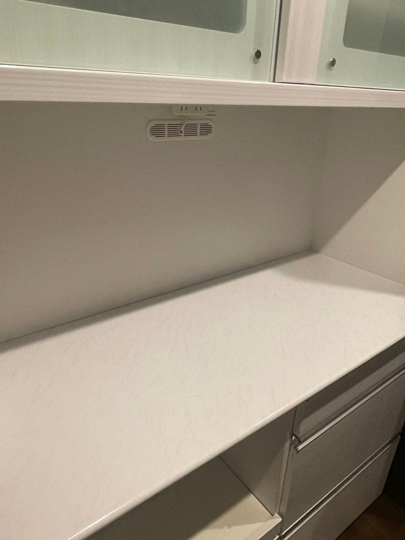 ジョイフル 120 ホワイト 食器棚