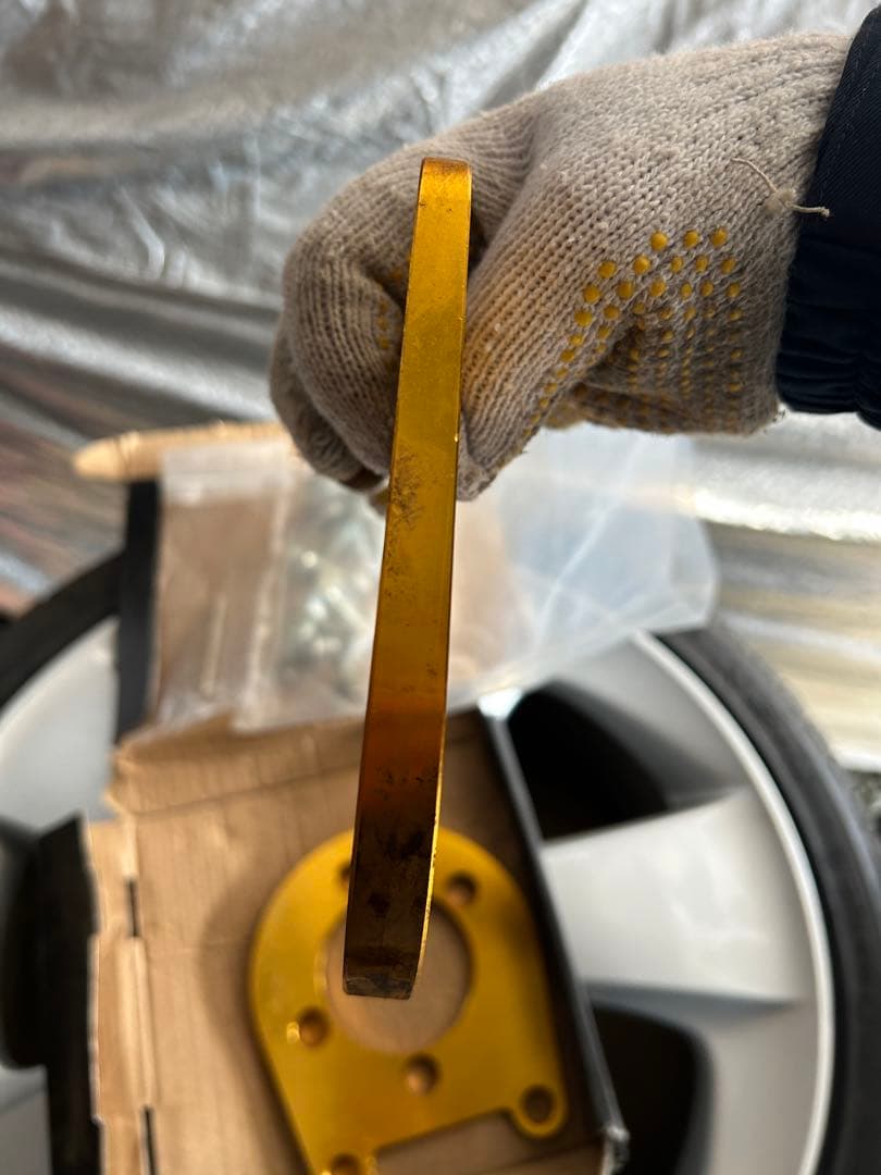 30プリウス　キャンバープレート　3度