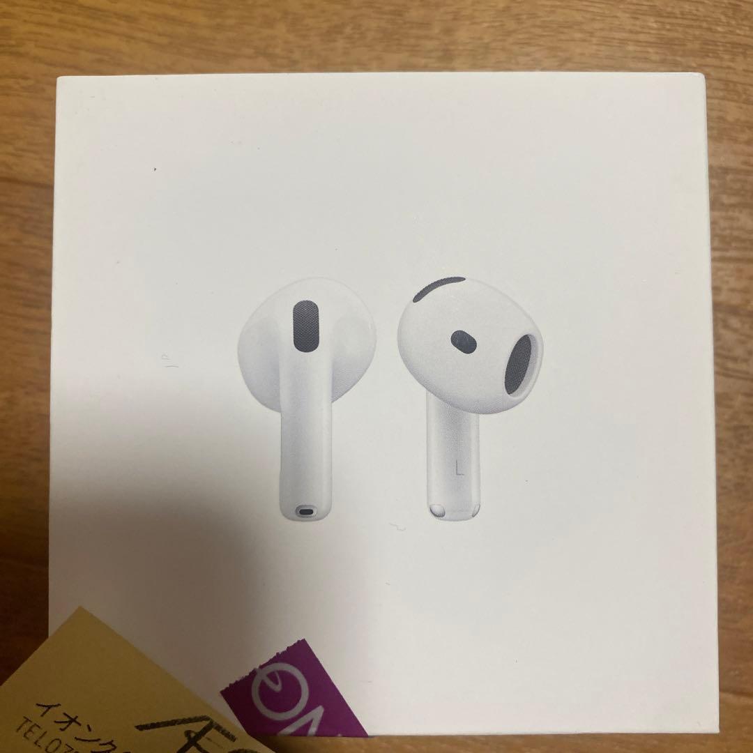 新品未使用　Apple AirPods 4 本体