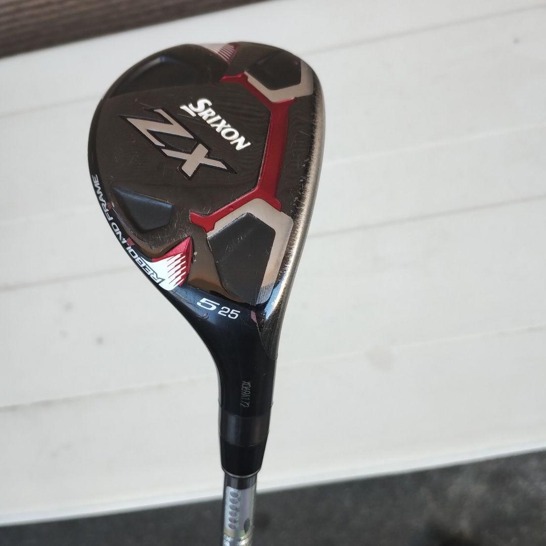 SRIXON　ZXハイブリッド3本セット3U、4U、5U（シャフトカットあり）