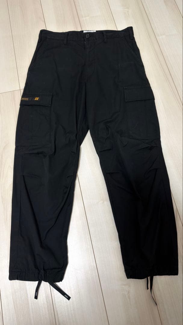 WTAPS ブラック カーゴパンツ サイズ02