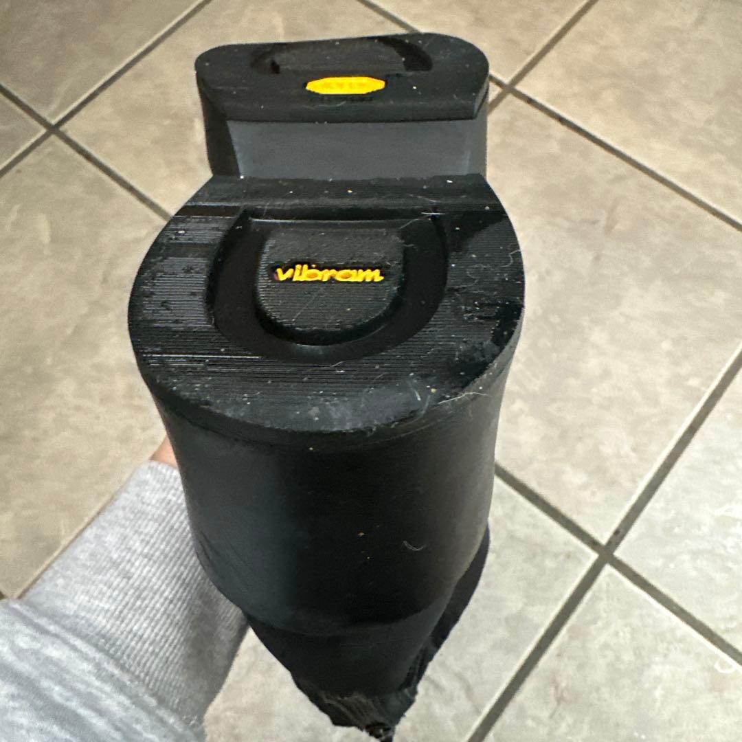 ノースフェイス　ブーツ　カルミア　ヌプシ　防水　ヒール　黒　25cm