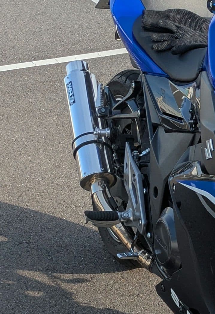 WR'S ダブルアールズ マフラー 値下げ交渉あり！