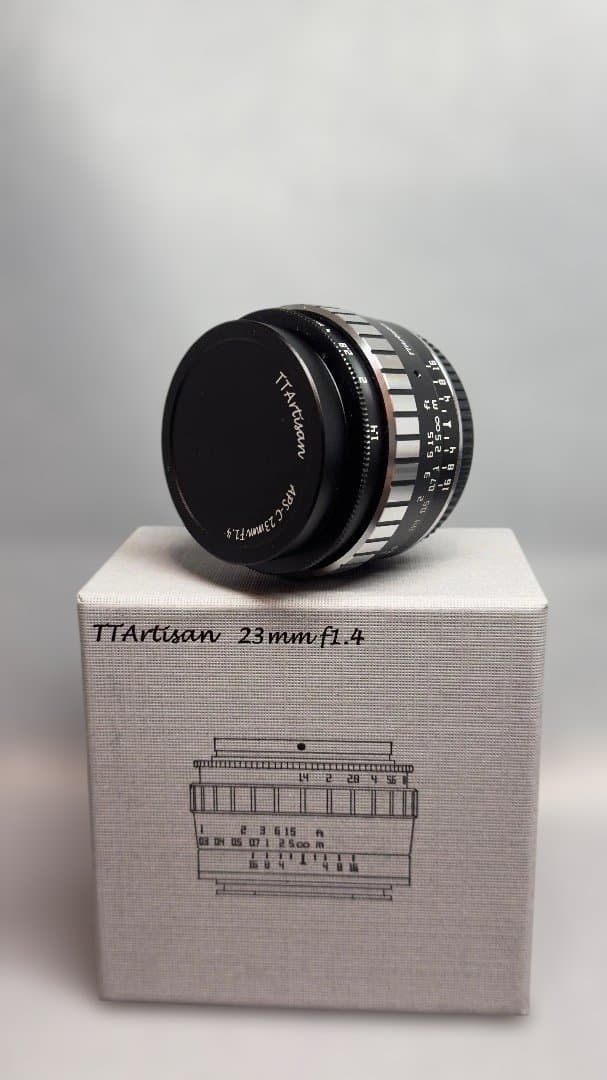 【美品】TTArtisan 23mm F1.4 M43マウント