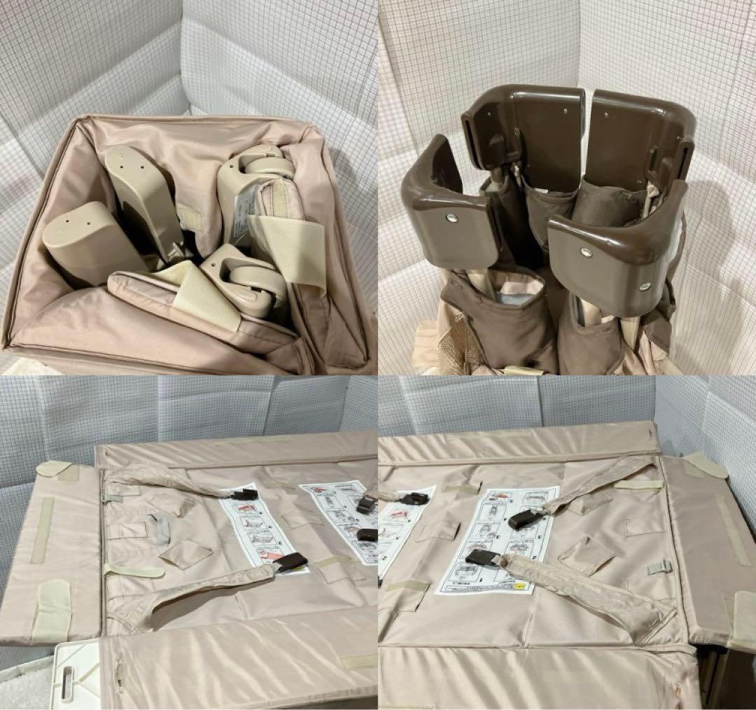 sayu様　Aprica ココネル ベビーベッド 折りたたみ ブラウン