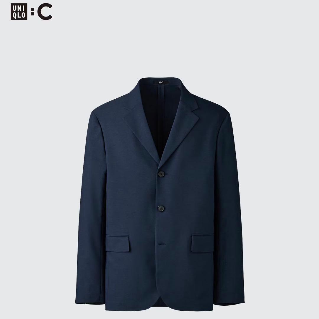 【新品】ユニクロC 感動ジャケット Mサイズ ネイビー