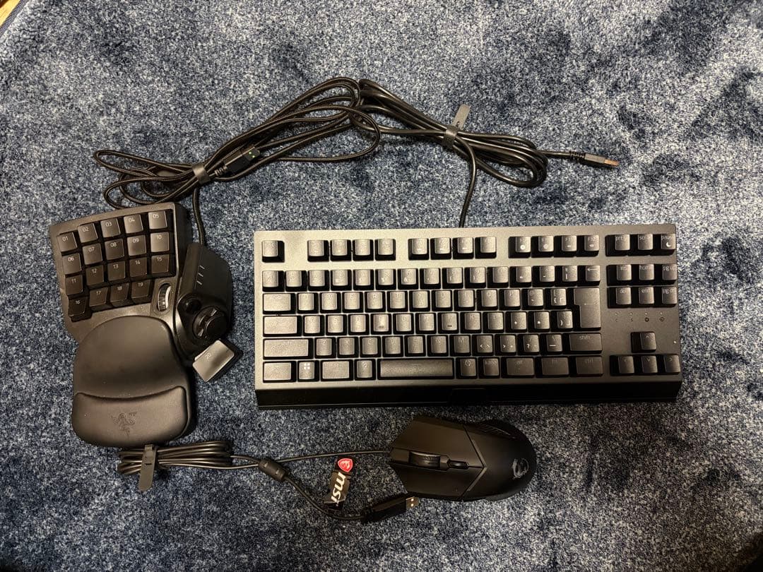 キーボード Razer BLACKWIDOW V3 TKL+Tartarus Pro