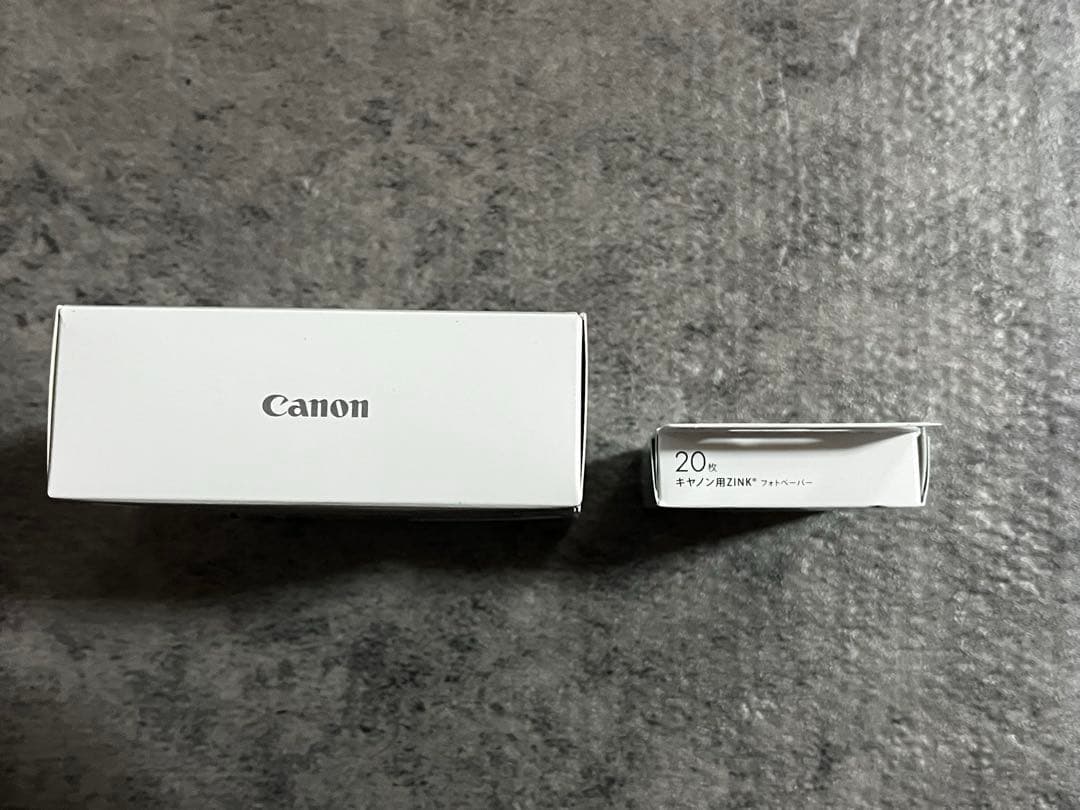 新品　Canon inSPiC PV-223ミニフォトプリンター　用紙20枚