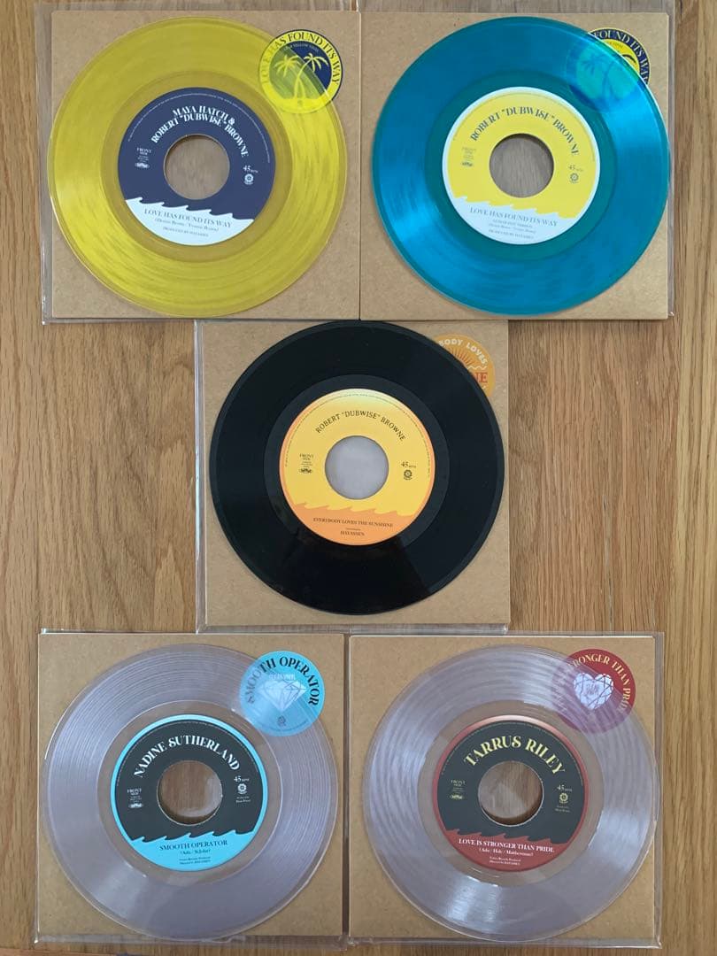 レゲエ 7インチ5枚セット #Dub #LoversRock #HAYASSEN