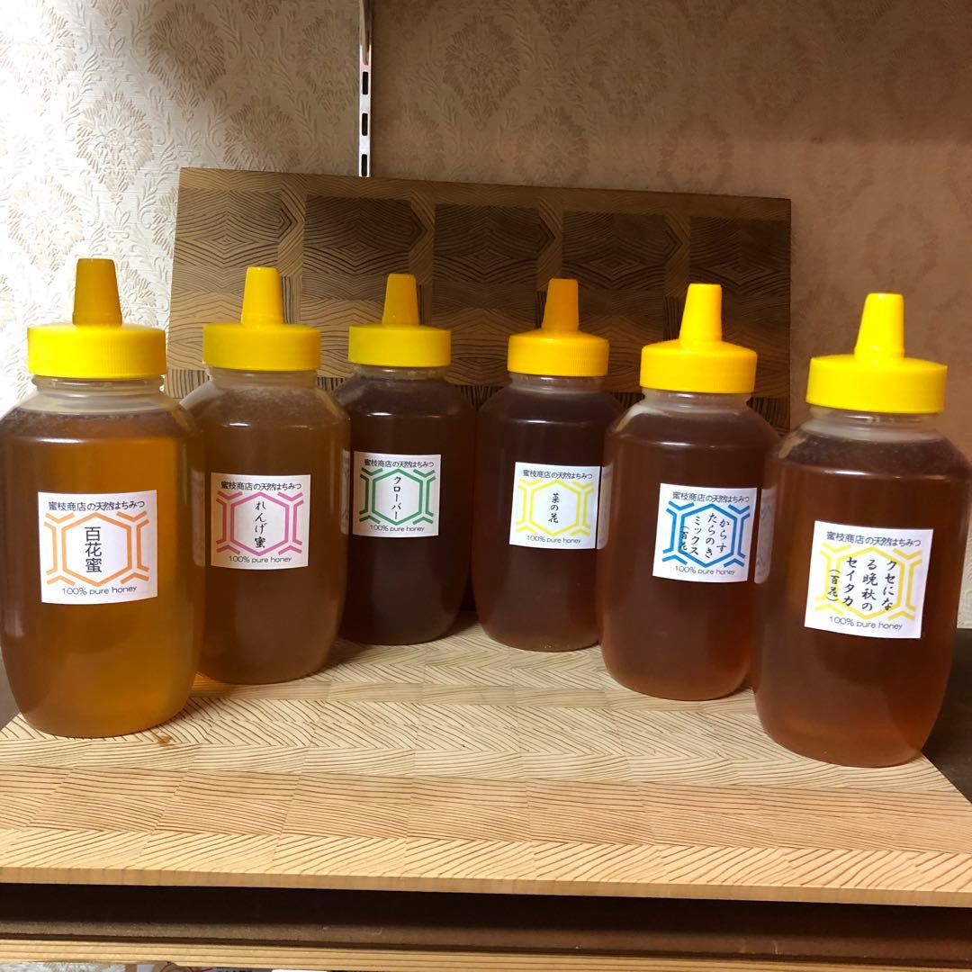 専用【非加熱・生はちみつ】百花蜜・1000g×3本とシナモン3袋セット