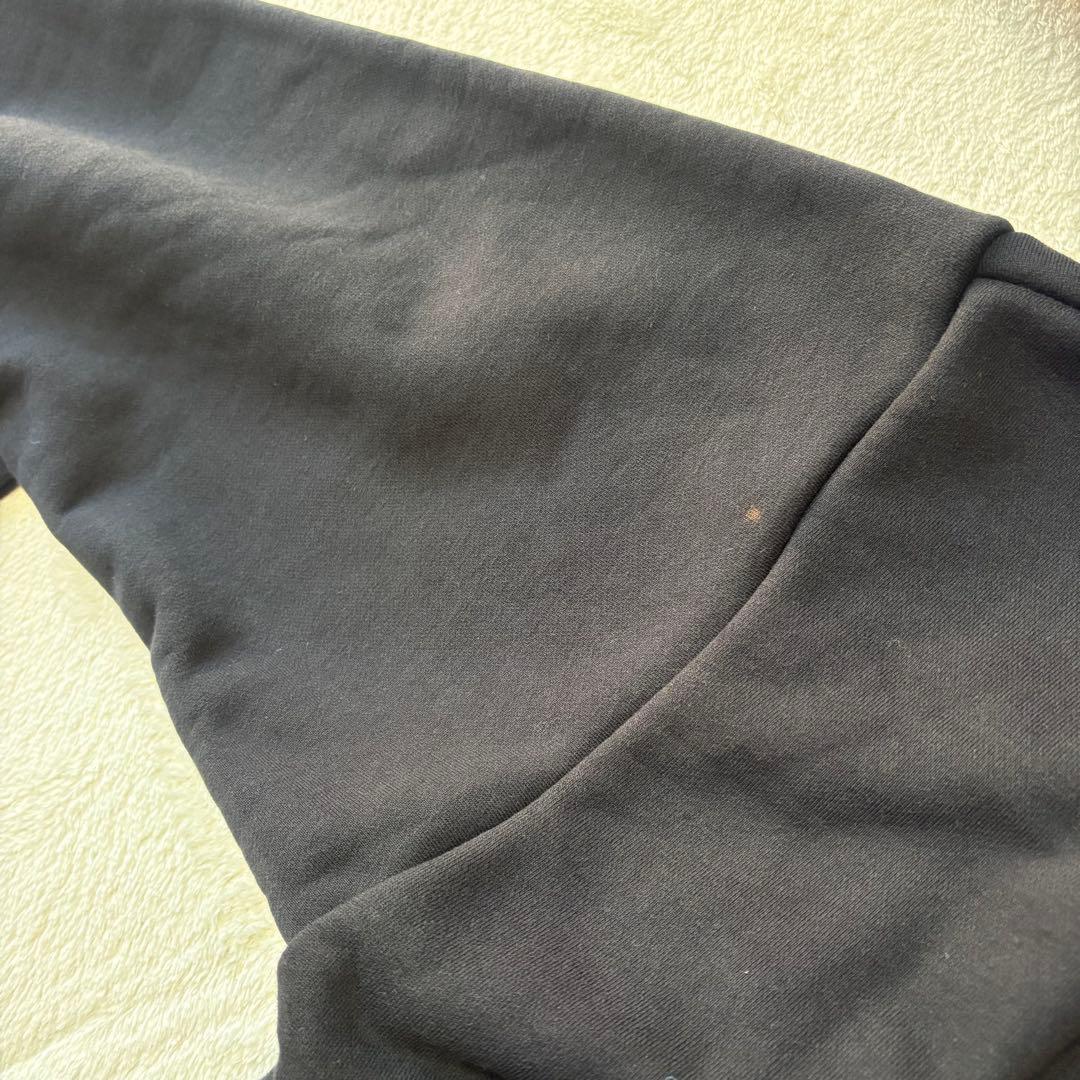 【美品✨】ミハラヤスヒロ ウエストタックフーディー パーカー ジップ 黒