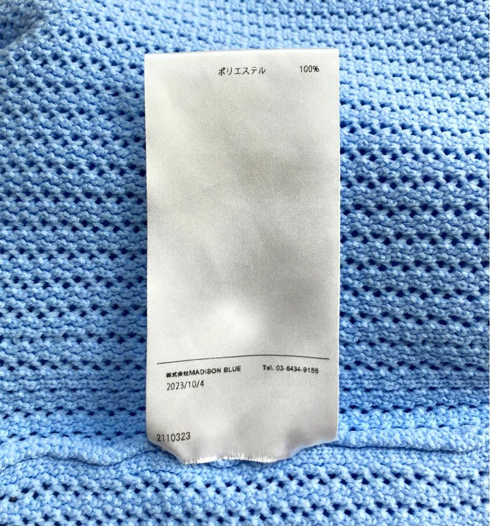 ✨新品✨MADISONBLUE✨POLO KNIT MESH✨2024ss