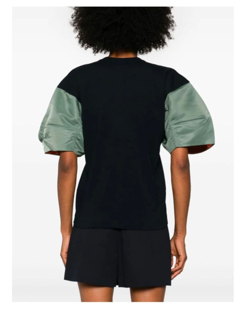 ビッケ SACAI Nylon Twill × CottonJersey