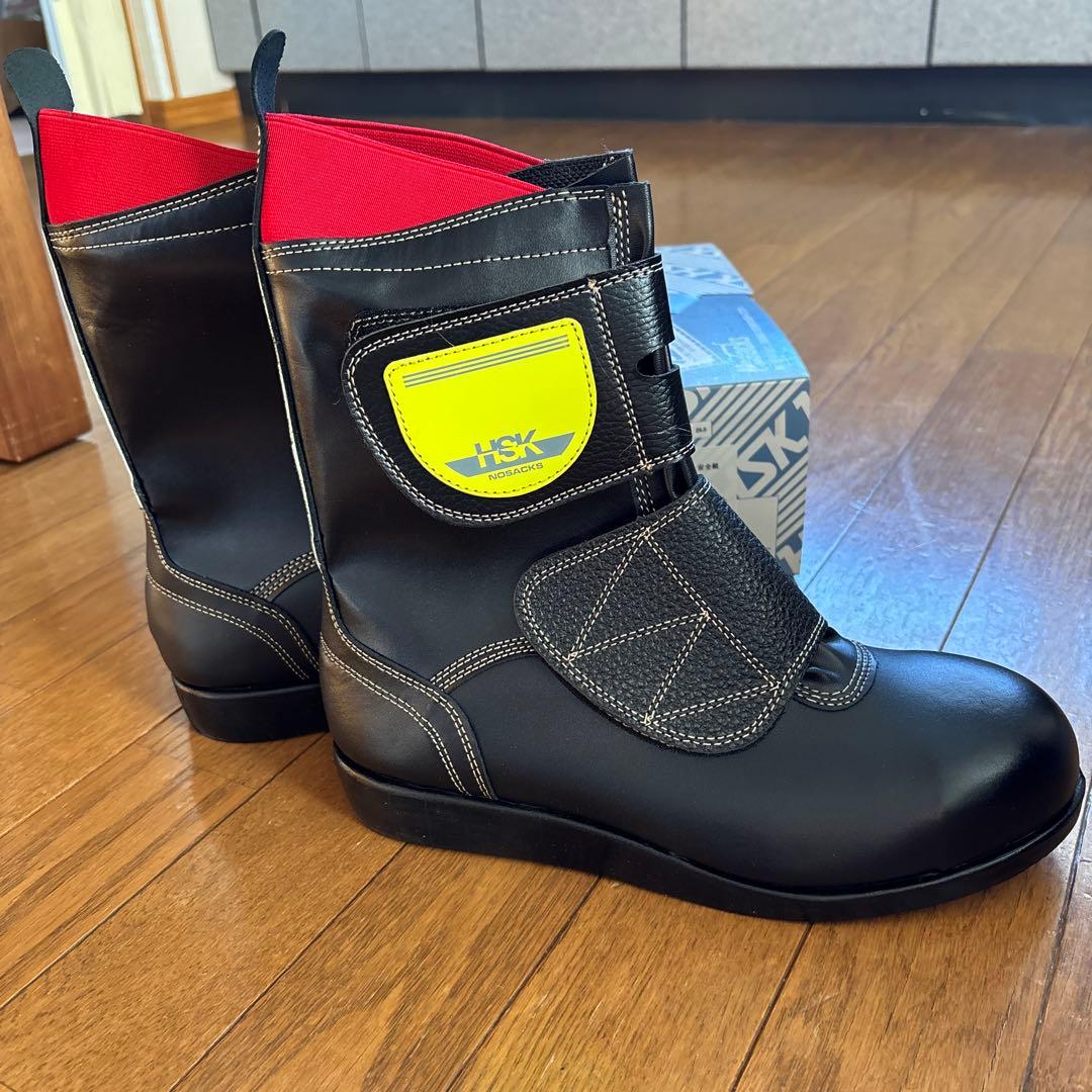 【新品】舗装工事用安全靴　26.5センチ　ノサック アスファルト舗装 安全靴