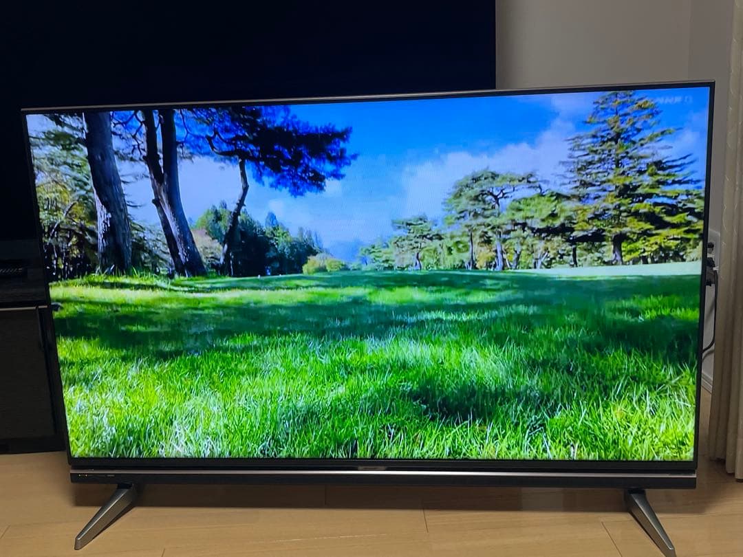 状態良好【東京】SHARP LC-60XL20 60インチ液晶テレビ リモコン付