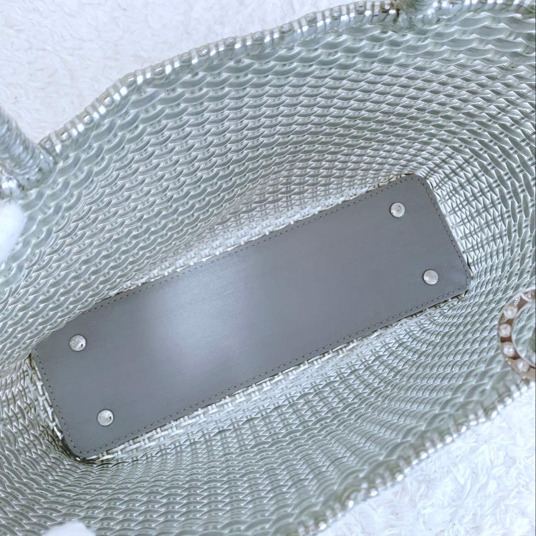 ほぼ未使用♪ ANTEPRIMA イントレッチオ シルバー スモール