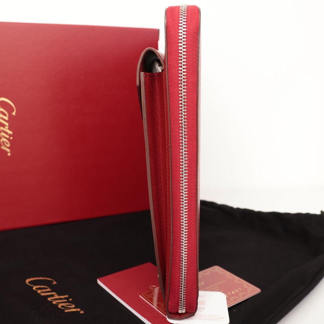 新品未使用 カルティエ Cartier レッド クラッチバッグ ポーチ