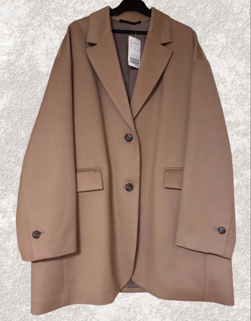 新品・タグ付 AP STUDIO カシミヤ混 コート 38