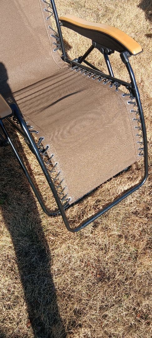 Yascon専用タラスブルバチェア　インフィニティチェア ブラウン2台