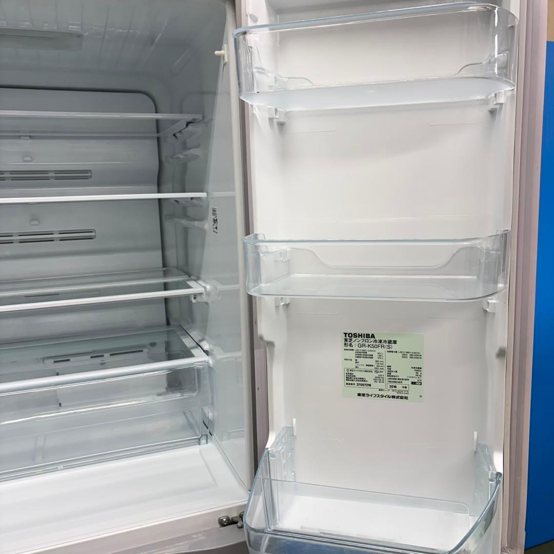 634 大型冷蔵庫　6ドア　観音開き　フレンチドア　500L〜600L 自動製氷