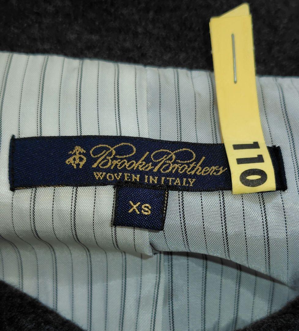 美品★Brooks Brothers ポンチョ ケープコート　ロゴボタン　グレー