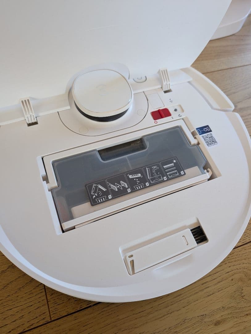 DEEBOT ロボット掃除機 本体 ホワイト 充電ドック付き