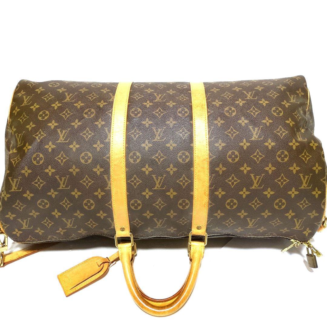 ルイヴィトン モノグラム キーポル バンドリエール55 ショルダーボストンバッグ