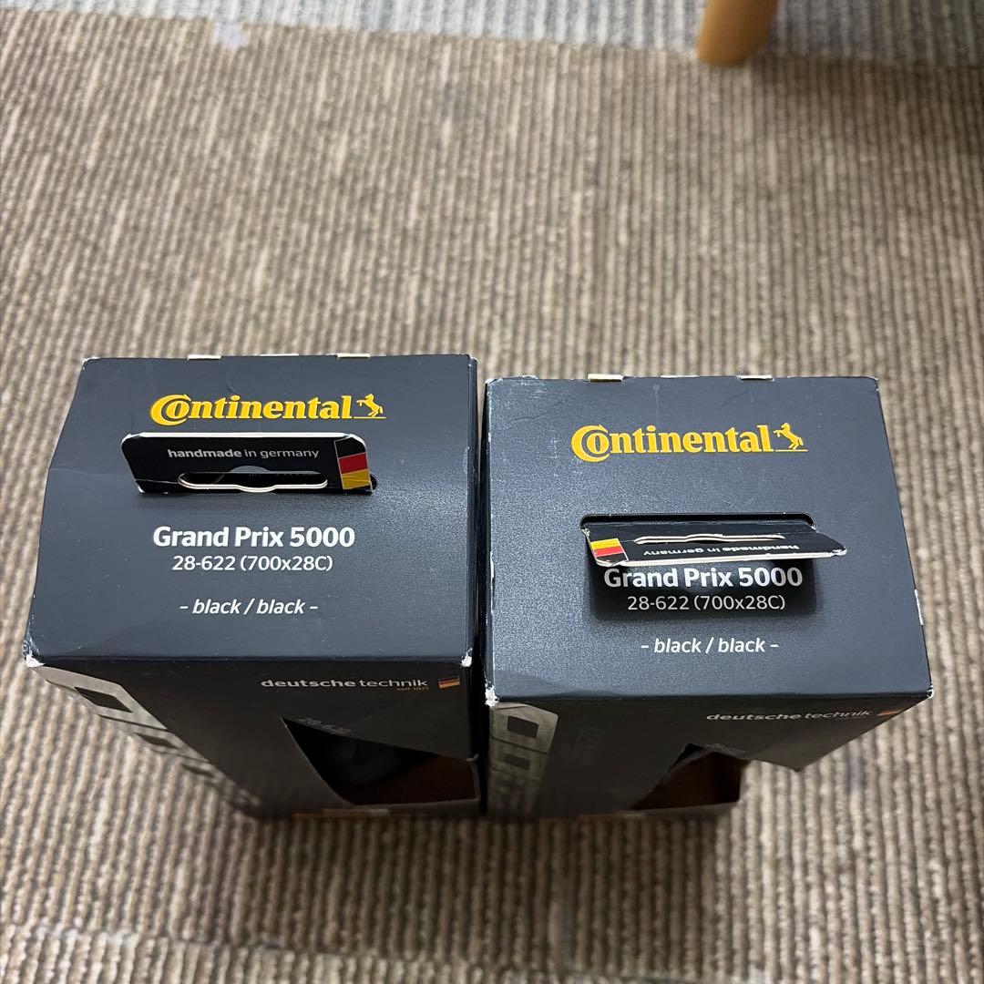 新品未使用 コンチネンタル GP5000S TR 28c 2本セット