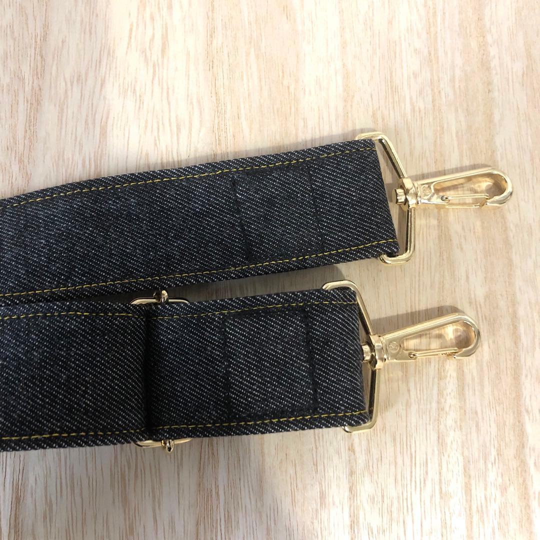 ジュリナナちゃん　デニムトートバッグ　ブラック【新品デニム】