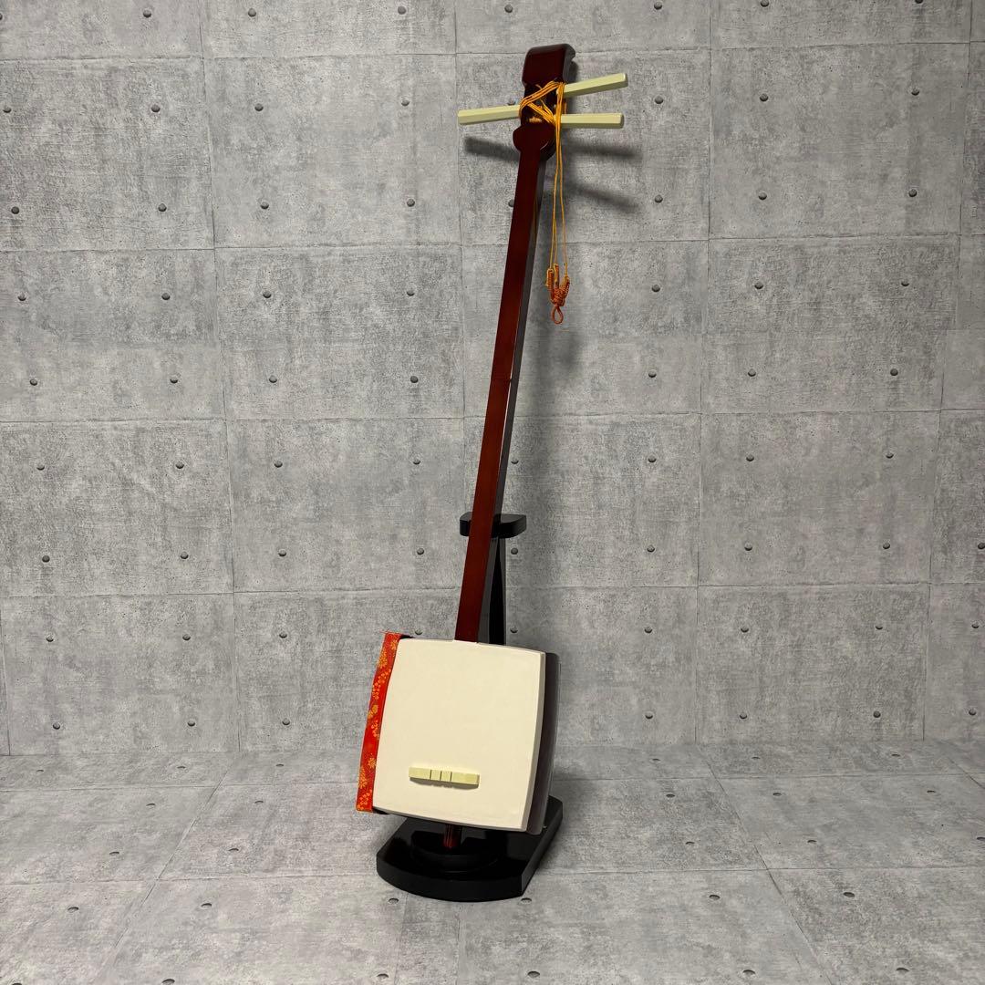 未使用 三味線 踊り用 小道具 日本舞踊 芸者 練習 舞台 伝統芸能 日本