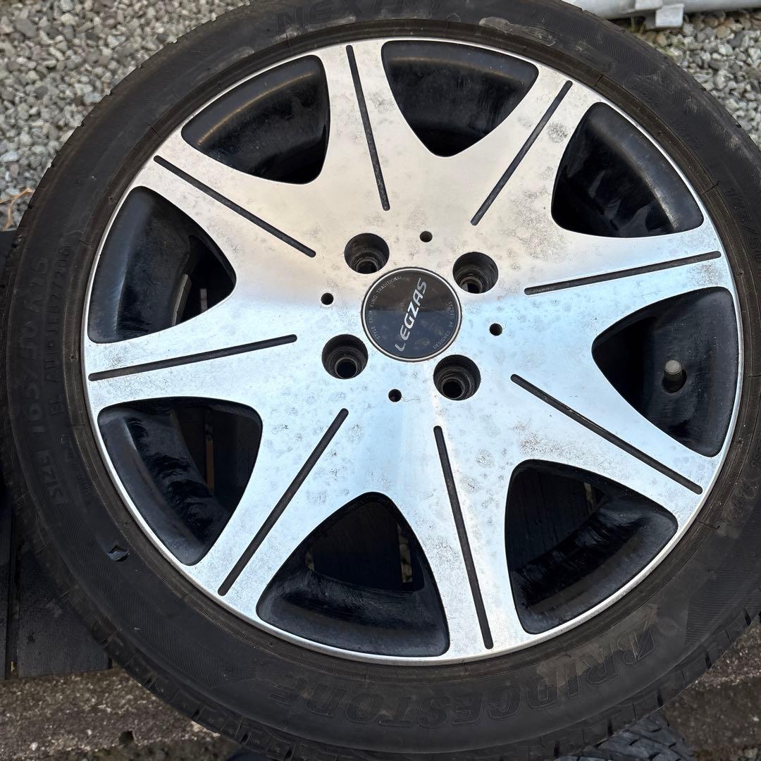 15インチ ホイールセット　4本