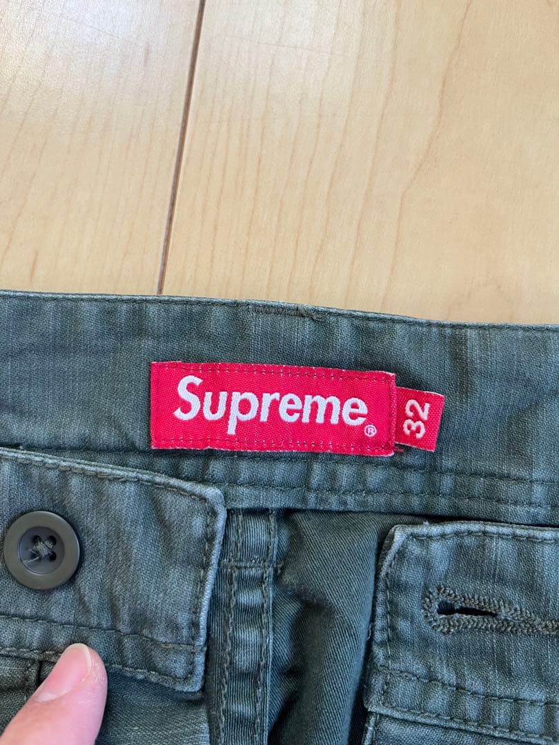 Supreme カーゴパンツ 32サイズ オリーブグリーン