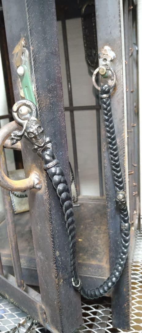 鉄馬　ガボラトリー　Gaboratory ブレイドレザーウォレットチェーン