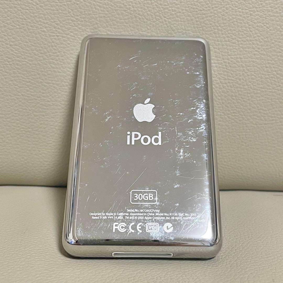 iPod 第5世代 A1136 ブラック 30GB 充電コード付き