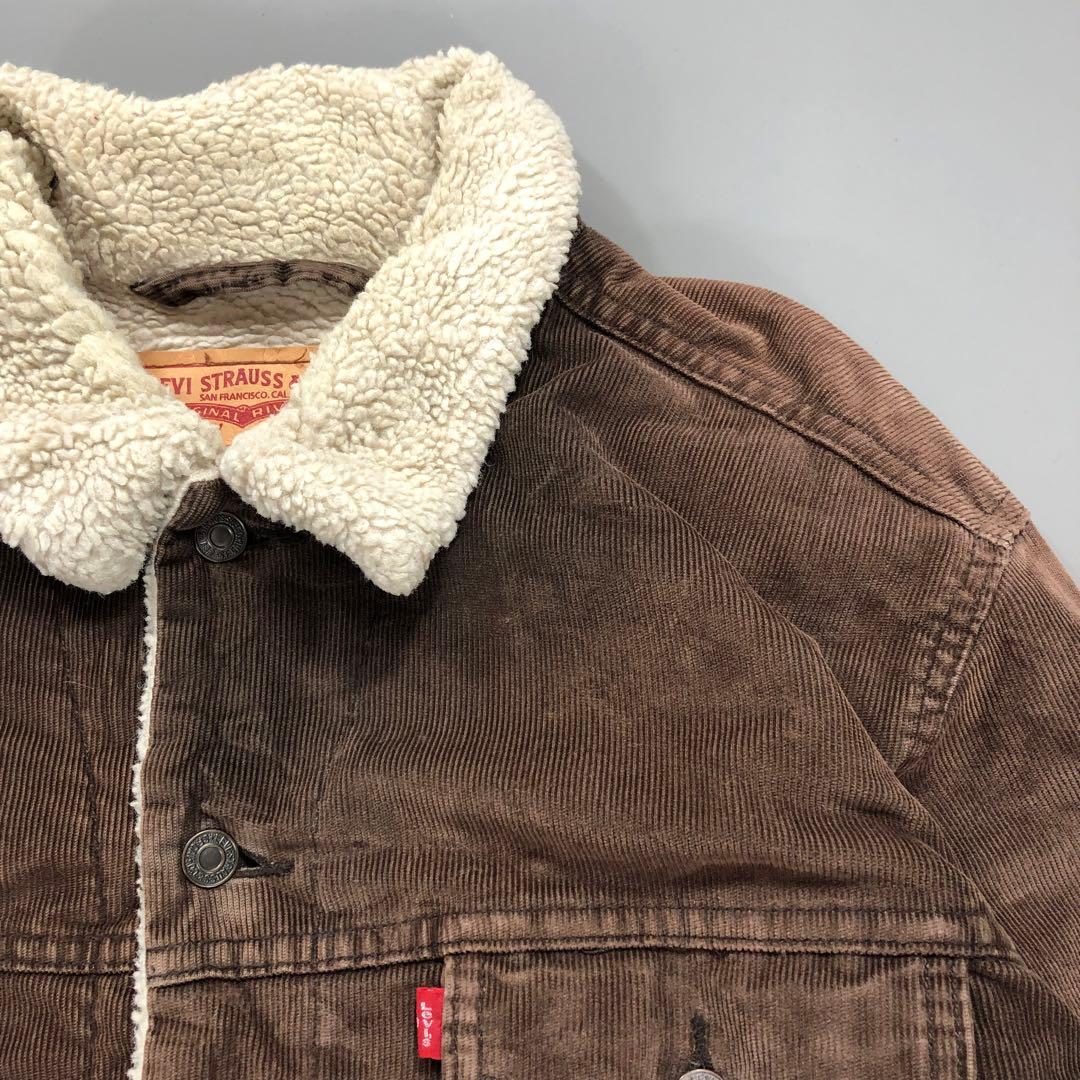 【激レア】00s 70520 ブラウン ボアジャケット ややフェード くすみ