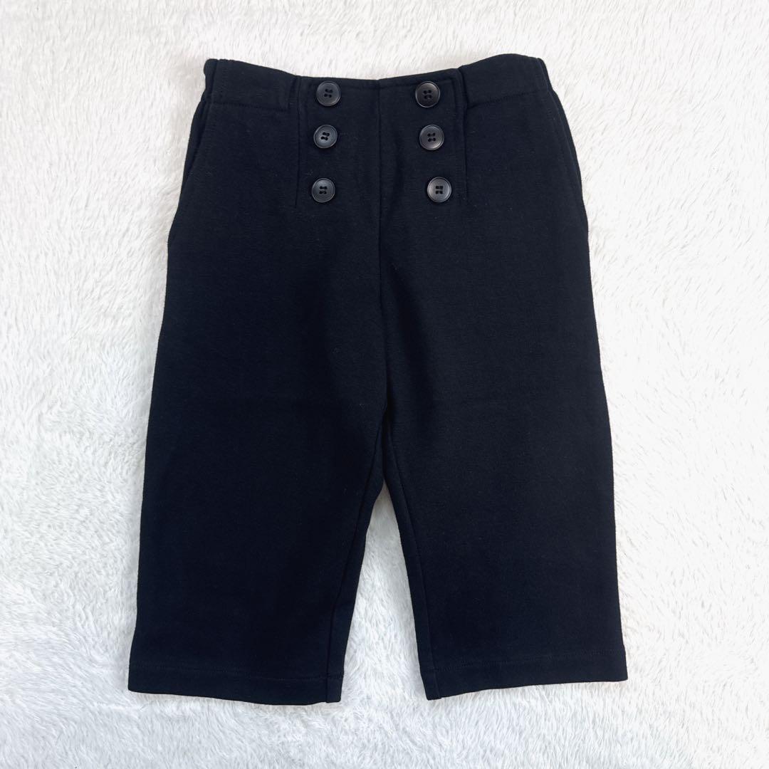 美品　男の子　フォーマル　3点セット　110　ブラック　卒業式　入学式　結婚式