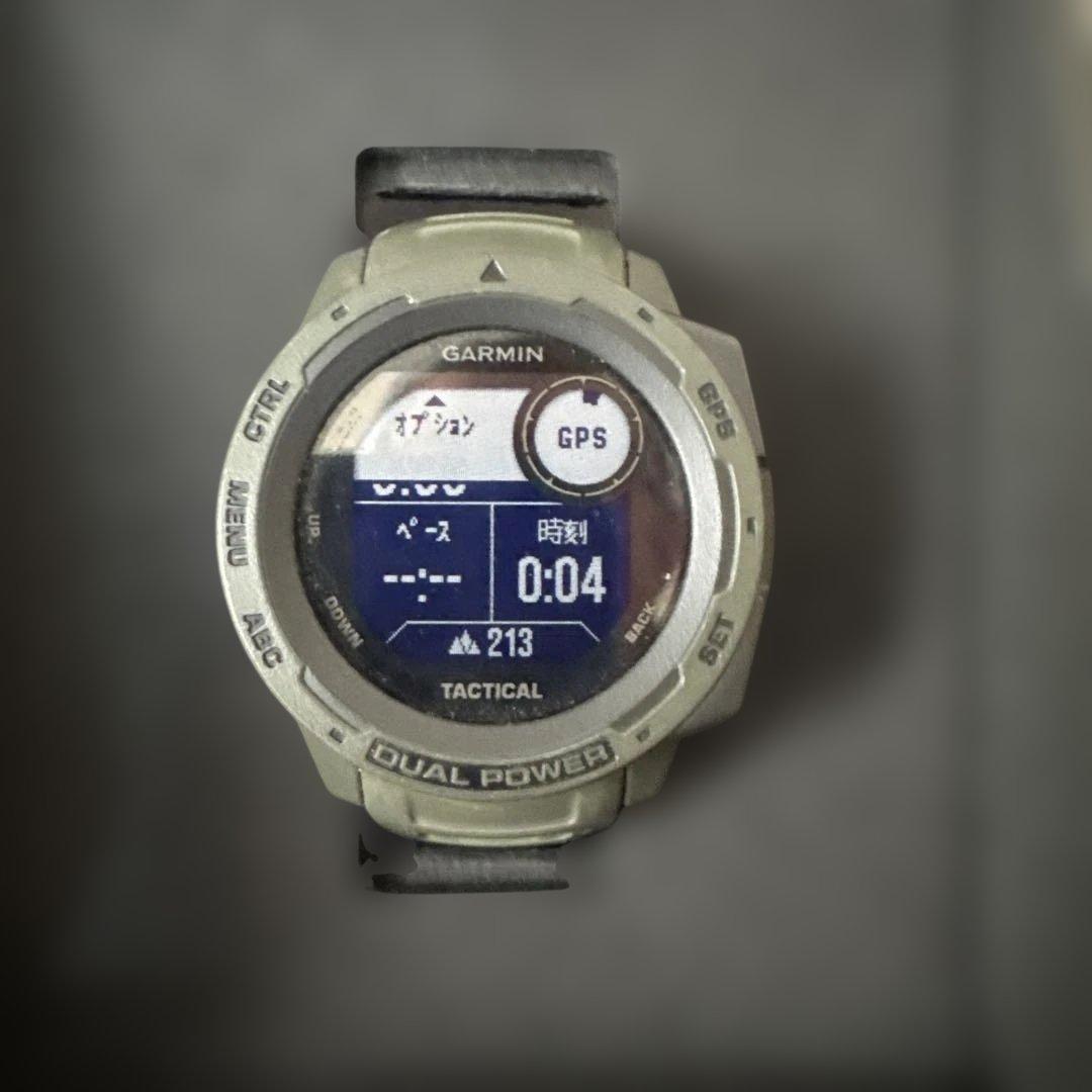 t*8様 販売終了✴︎GARMIN　Instinct　DualPower　TAC