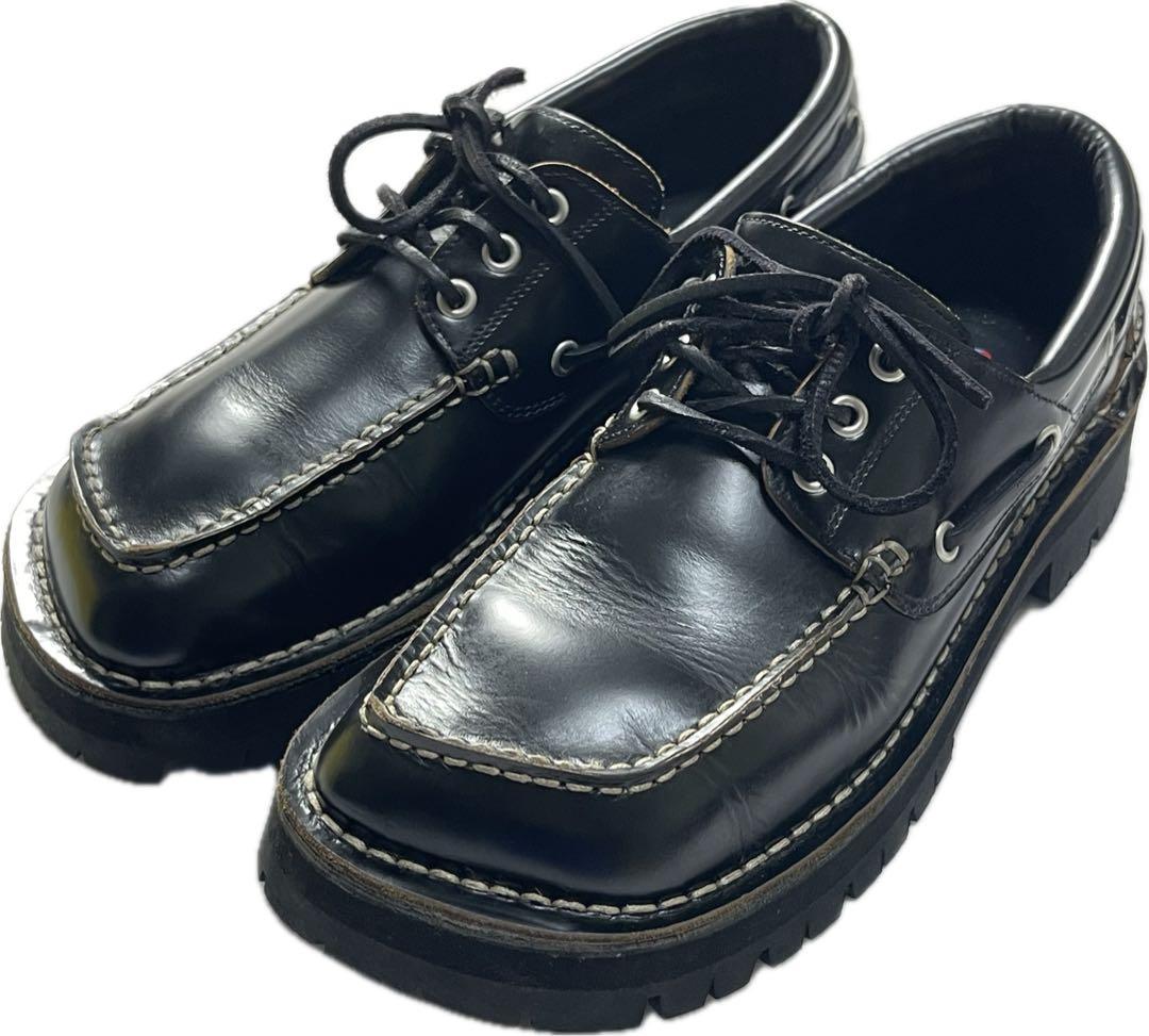 camper lab eki スクエア トゥ レザー シューズ